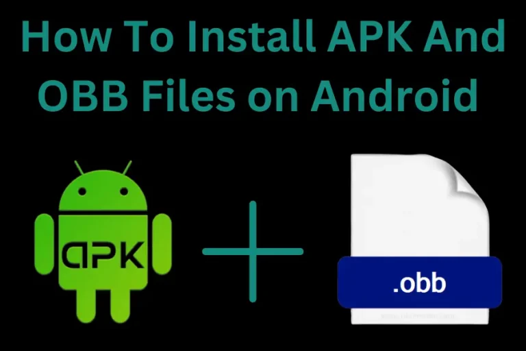 Install a Game with OBB File Easily